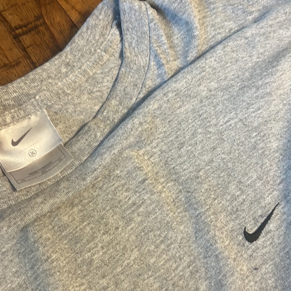 90s Nike Grey T shirt grey/gray tag - Picture 2 of 3